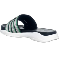 Liu-Jo Sandales Plates|Mules en Cuir Star noir/gris