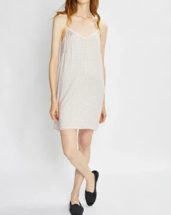 Le Chat Lingerie, Nuit|Nuisette Angèle gris/rose