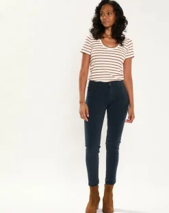 Esprit Pantalons|Pantalon 5 Poches bleu marine