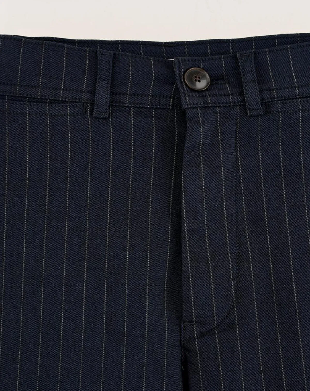 Bellerose Pantalons|Pantalon ajusté Ghada rayé marine