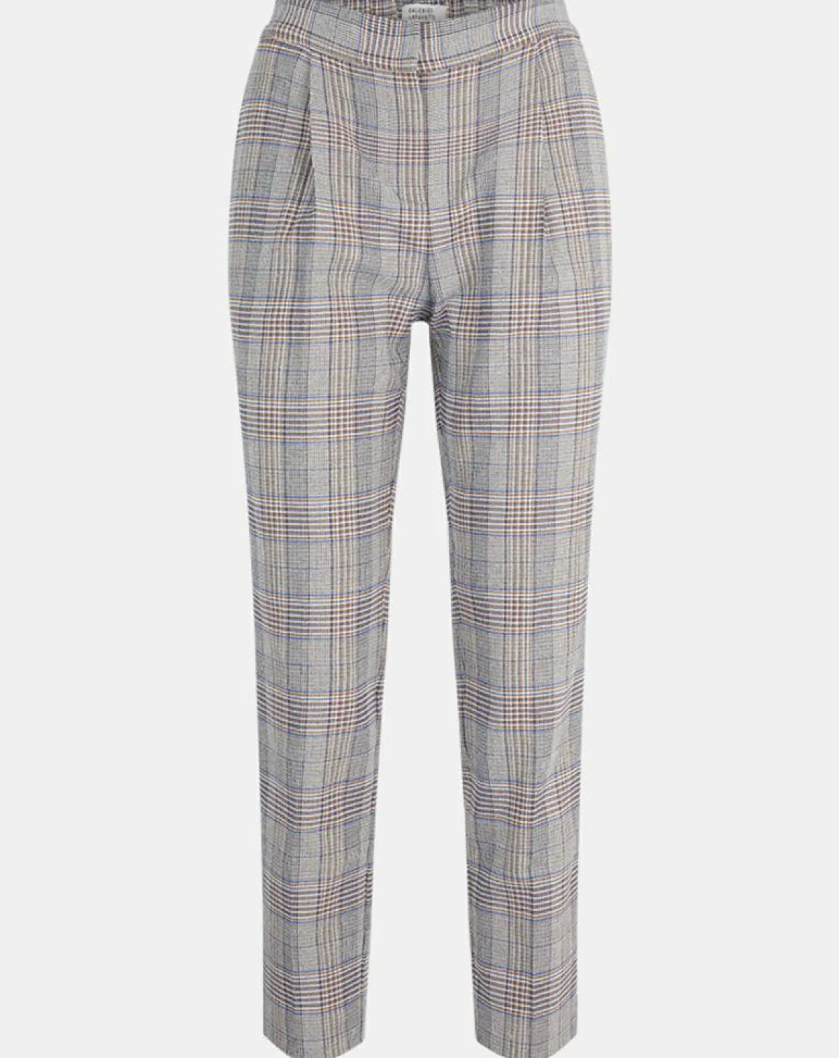 Galeries Lafayette Pantalons|Pantalon ajusté Rink imprimé Prince de Galles gris/noir