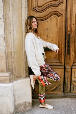 Bleu Blanc Rouge Pantalons|Pantalon Ana vert