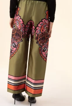 Bleu Blanc Rouge Pantalons|Pantalon Ana vert