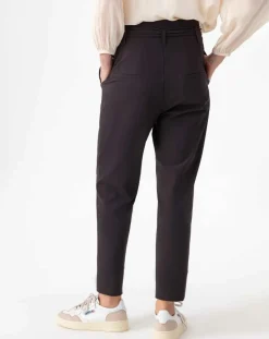 Indies Pantalons|Pantalon avec Ceinture Hadrien choco