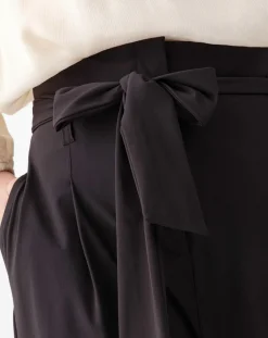 Indies Pantalons|Pantalon avec Ceinture Hadrien choco