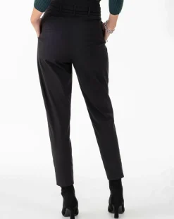Indies Pantalons|Pantalon avec Ceinture Hadrien noir