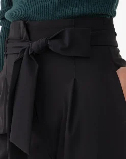 Indies Pantalons|Pantalon avec Ceinture Hadrien noir