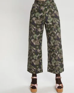 Manoush Pantalons|Pantalon Camoufleur kaki
