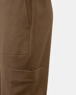 Marc O'Polo Pantalons|Pantalon cargo en Laine mélangée marron