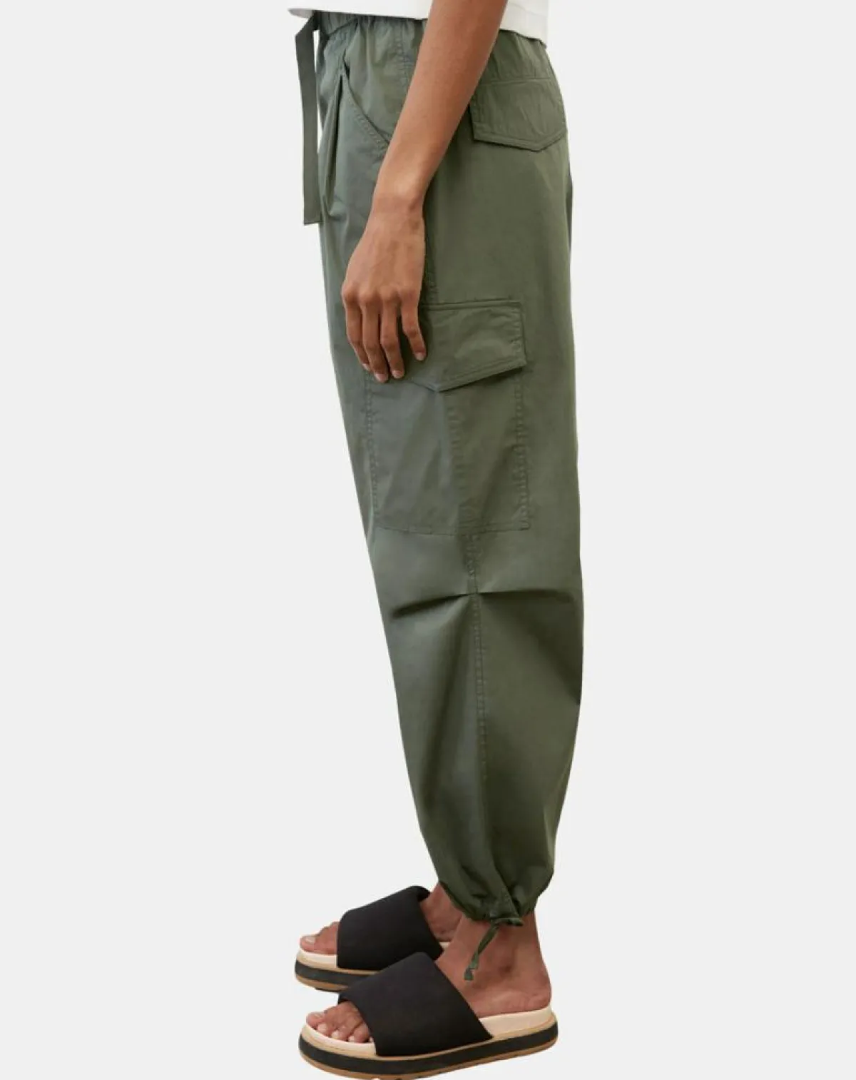 Marc O'Polo Pantalons|Pantalon cargo Explorer kaki