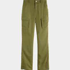 Scotch & Soda Pantalons|Pantalon Cargo kaki