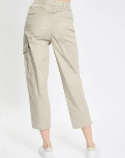 Marc O'Polo Pantalons|Pantalon Cargo Poche Elastique beige clair
