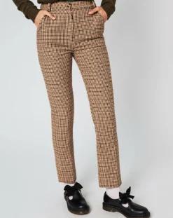 Manoush Pantalons|Pantalon Carnaby marron