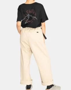 Element Pantalons|Pantalon chino Balloon beige