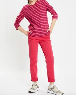 Jodhpur Pantalons|Pantalon chino Cyrilp rose foncé