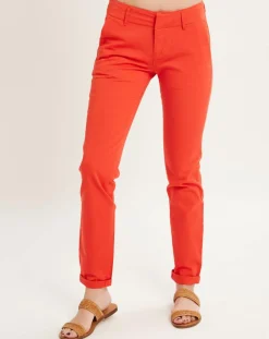 Scotch & Soda Pantalons|Pantalon Chino slim rouge