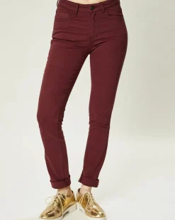 Harris Wilson Pantalons|Pantalon Clemie prune