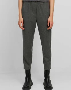 Marc O'Polo Pantalons|Pantalon confortable Traveler gris foncé