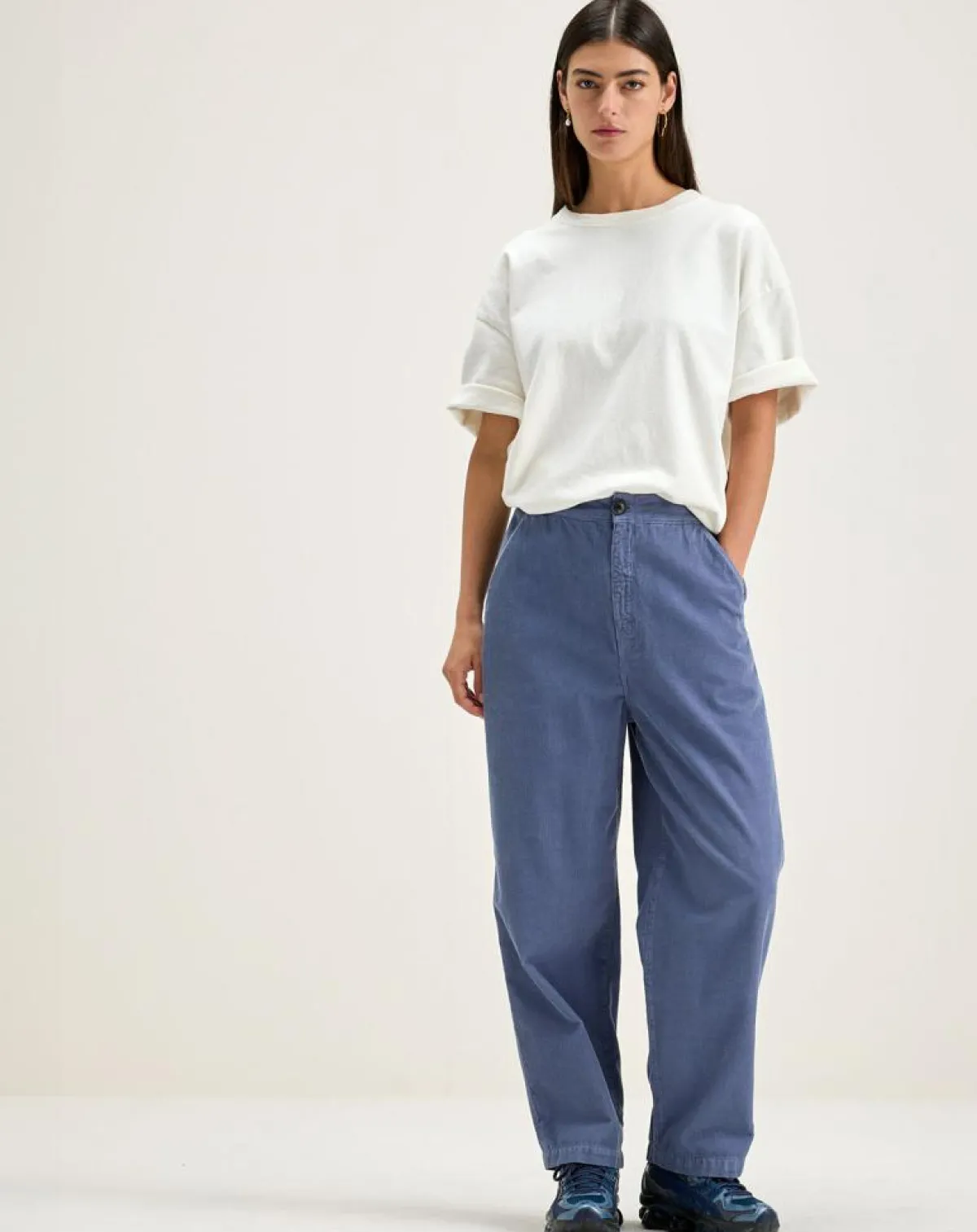 Bellerose Pantalons|Pantalon décontracté Pasop myrtille