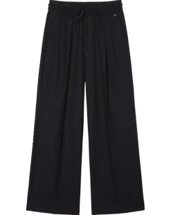 Marc O'Polo Pantalons|Pantalon de costume à rayures noir
