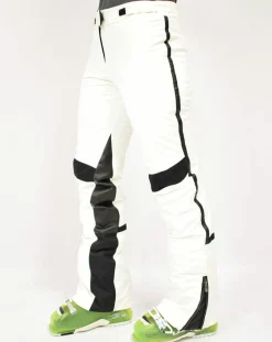 Lacroix Pantalons|Pantalon de ski Move Wave blanc/noir