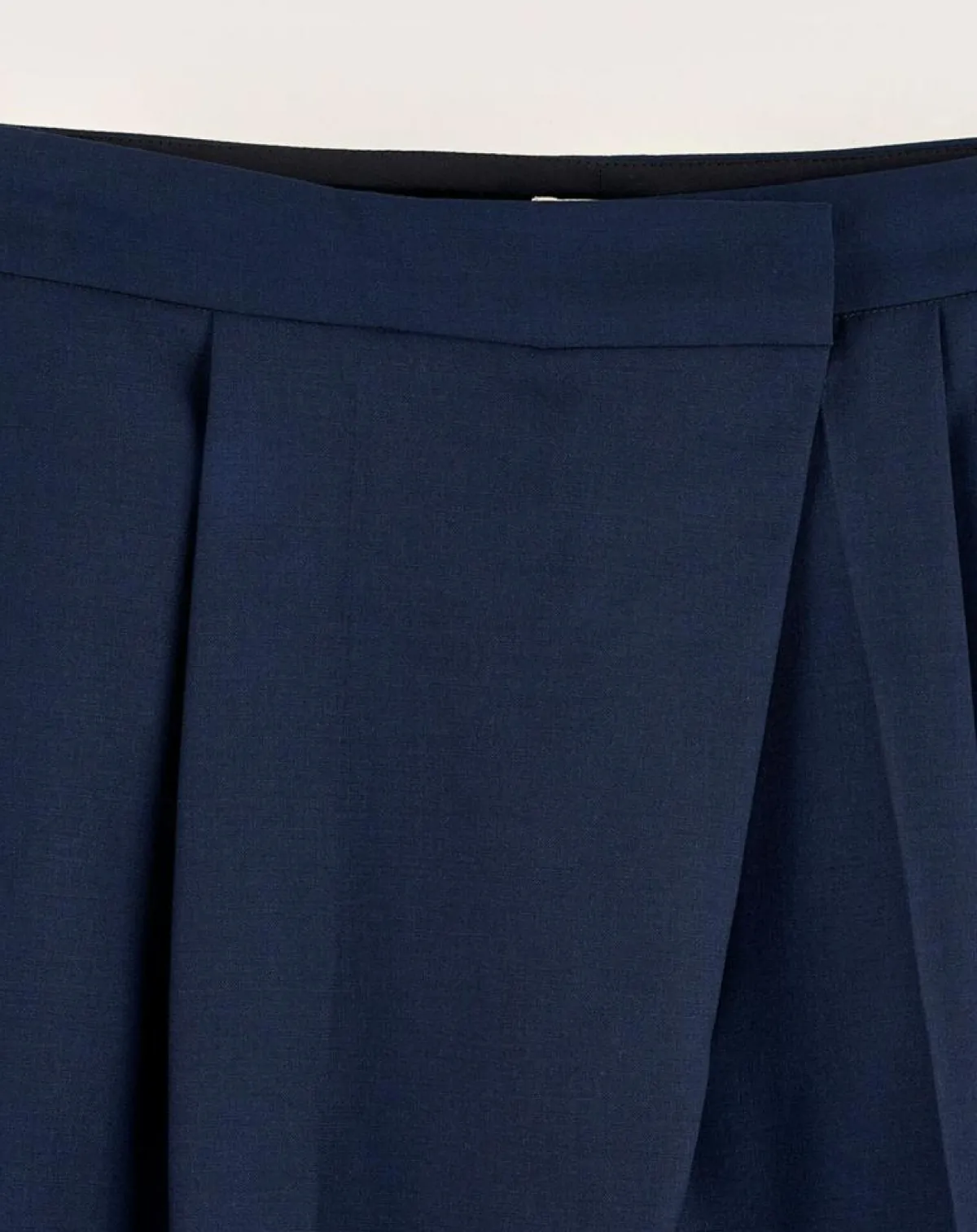 Bellerose Pantalons|Pantalon de tailleur 100% Laine Tom naval