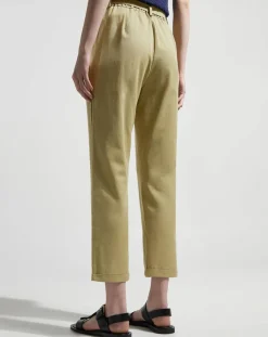 Garance Paris Pantalons|Pantalon droit chino Lupin kaki