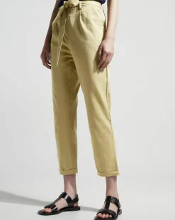 Garance Paris Pantalons|Pantalon droit chino Lupin kaki