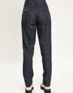 Lauren Vidal Pantalons|Pantalon droit Store nuit