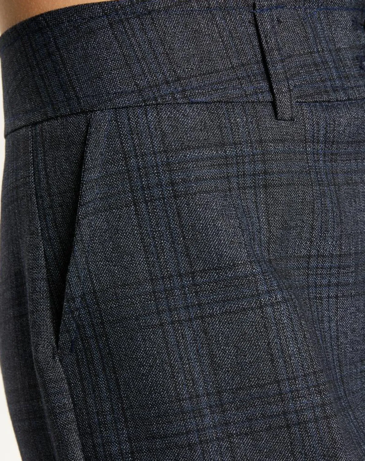 Lauren Vidal Pantalons|Pantalon droit Store nuit