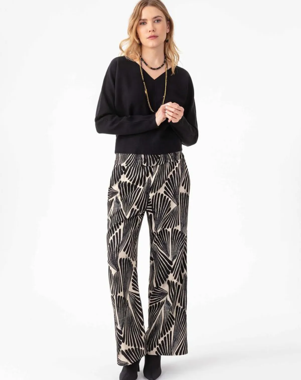 Indies Pantalons|Pantalon Emily plumage