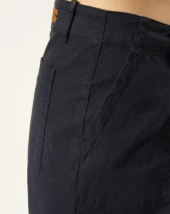 Harris Wilson Pantalons|Pantalon en Coton & Lin Cora marine