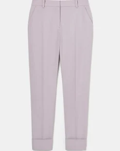 Tara Jarmon Pantalons|Pantalon en Laine froide mélangée parme