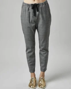 Marc O'Polo Pantalons|Pantalon en Laine mélangée Tapered Rygge gris