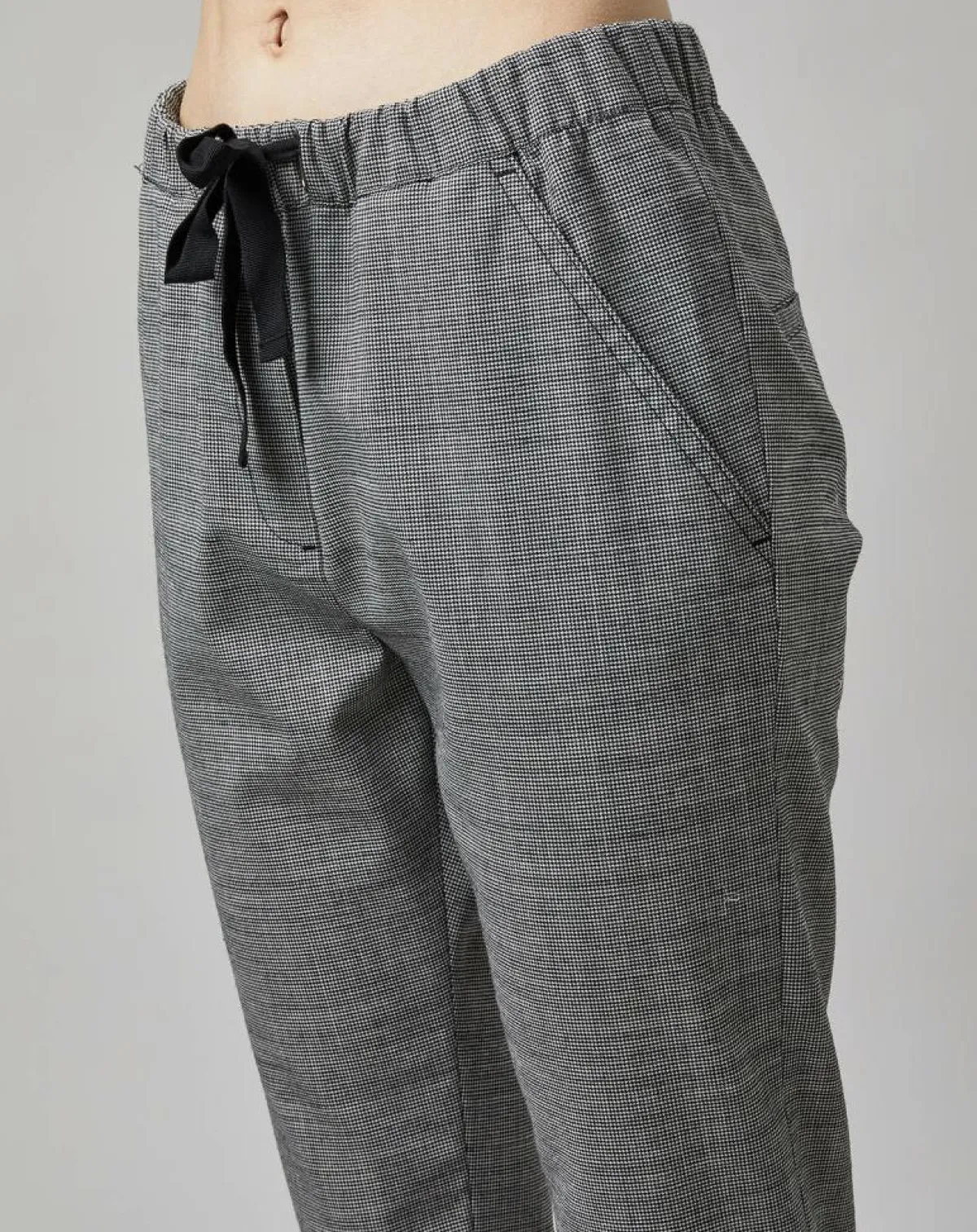 Marc O'Polo Pantalons|Pantalon en Laine mélangée Tapered Rygge gris