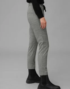 Marc O'Polo Pantalons|Pantalon en Laine mélangée Tapered Rygge gris