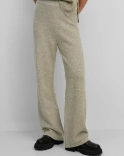Marc O'Polo Pantalons|Pantalon en Laine vierge mélangée beige moyen