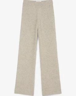 Marc O'Polo Pantalons|Pantalon en Laine vierge mélangée beige moyen