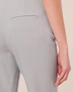 Tara Jarmon Pantalons|Pantalon en tissu flammé bleu