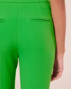 Tara Jarmon Pantalons|Pantalon en toile double vert
