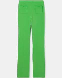 Tara Jarmon Pantalons|Pantalon en toile double vert
