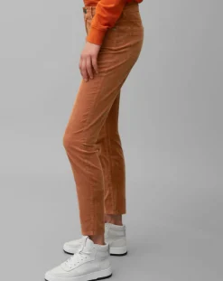 Marc O'Polo Pantalons|Pantalon en Velours Albi Milleraies marron