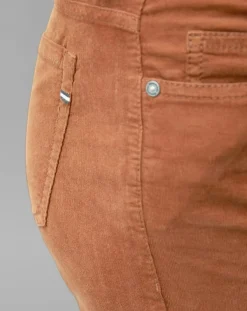 Marc O'Polo Pantalons|Pantalon en Velours Albi Milleraies marron