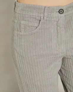 Hartford Pantalons|Pantalon en Velours côtelé Pépite fumée