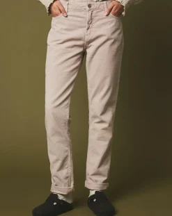 Hartford Pantalons|Pantalon en Velours côtelé Pencil rosewood