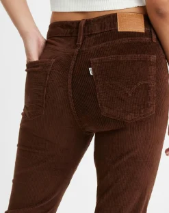 Levi's® Pantalons|Pantalon en Velours côtelé 724 High Rise marron