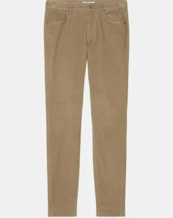 Marc O'Polo Pantalons|Pantalon en Velours côtelé Lulea beige