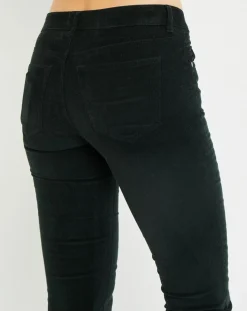 Marc O'Polo Pantalons|Pantalon en Velours côtelé Lulea vert foncé