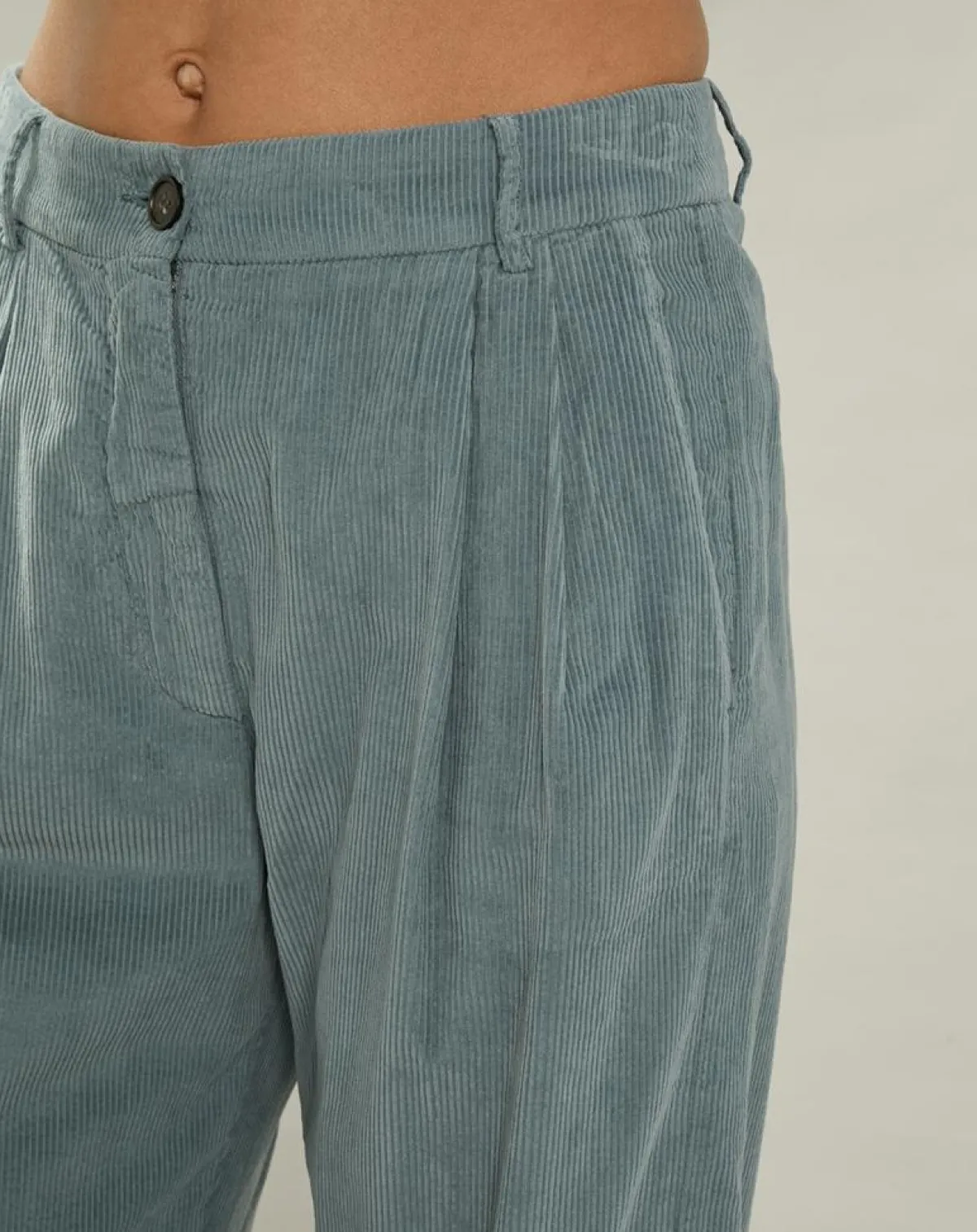 Hartford Pantalons|Pantalon en Velours côtelé Panache tempête