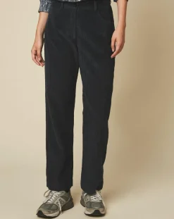 Hartford Pantalons|Pantalon en Velours côtelé 7/8ème Punch granit